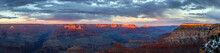 Sunset At Grand Canyon National Park, South Rim, Arizona, USA