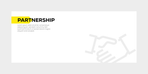 Sticker - PARTNERSHIP BANNER CONCEPT