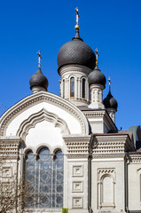 Wall Mural - Church Of the icon of our lady of Kazan. Saint-Petersburg