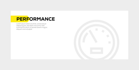 Sticker - PERFORMANCE BANNER CONCEPT