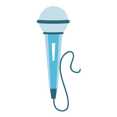 Poster - microphone sound icon