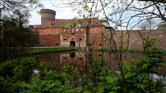 Wall Mural -  - Citadel Spandau in Berlin from December 8, 2015, Germany. One of the most famous and best preserved fortresses in Europe and was built between 1559 and 1594 on the site of a medieval castle.