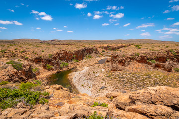 Wall Mural - Yardie Creek Gorge view at the Cape Range National Park Australia