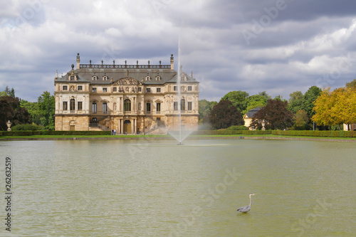 Palais Grosser Garten Dresden Mit Palaisteich Springbrunnen Und
