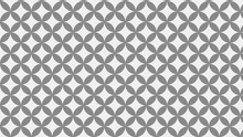 Grey Overlapping Circles Pattern Background Image