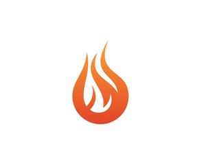 Poster - Fire logo