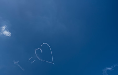 Jesus is Love Skywriting