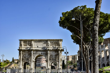 Canvas Print - Architecture of Ancient Rome