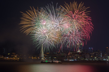 Canvas Print - Fireworks Contest Macao