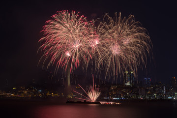 Canvas Print - Fireworks Contest Macao