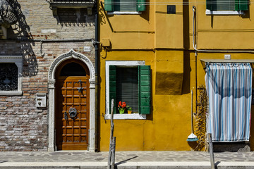 Sticker - The colors of Burano Italy