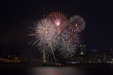 Canvas Print - Fireworks Contest Macao