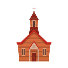 Wall Mural - Vector illustration of church and christian icon. Collection of church and bible stock symbol for web.