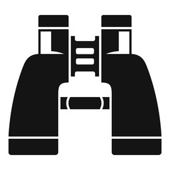 Poster - binoculars icon. simple illustration of binoculars vector icon for web design isolated on white back