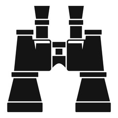 Poster - military binocular icon. simple illustration of military binocular vector icon for web design isolat