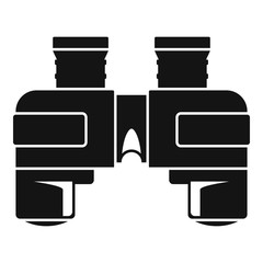 Poster - marine binocular icon. simple illustration of marine binocular vector icon for web design isolated o