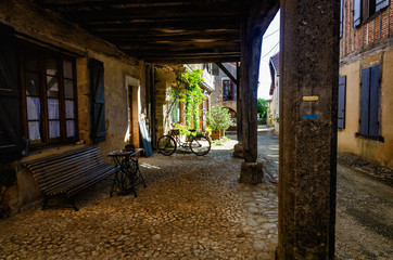 Wall Mural - Labastide d'Armagnac is a beautiful village located in the department of the Landes, France