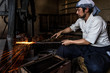 © KOHEI TAKE - Swordsmith making Japanese swords