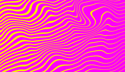 Hypnosis halftone gradient yellow and pink psychedelic art . Graphic syntwave texture background.