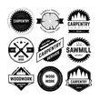 © lohjinawi - CARPENTRY BADGE VECTOR