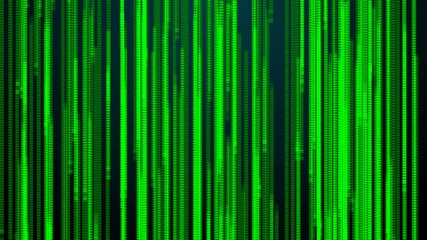 Poster - Many particles like worms or midge are in dark space, 3d rendering computer generated background