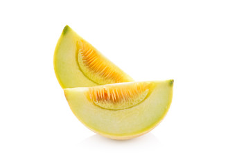 Cantaloupe isolated on a white background