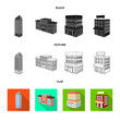 © pandavector - Vector illustration of construction and building icon. Set of construction and estate stock symbol for web.