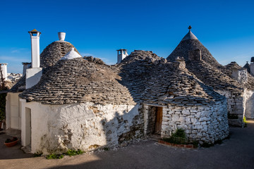 Wall Mural - Antique italian house Trulli, Alberobello, Puglia - Italy