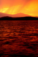Lake Red Sunset