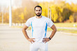 © Maksymiv Iurii - Fitness. Young man exercise in urban environment