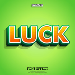 Fototapete - 3d detailed font effect for logo design