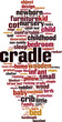© laufer - Cradle word cloud