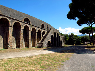 Poster - Pompeii, ancient Roman city, Italy