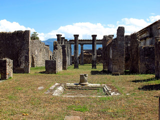 Sticker - Pompeii, ancient Roman city, Italy