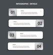 © santima.studio - plate metal info graphic template with 4 options. Can be used for web, diagram, graph, presentation, chart, report, step by step infographics.