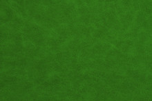 Green Textured Leather Material Background