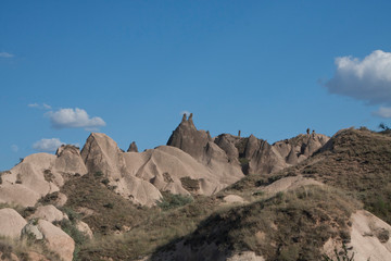 view of cappadocia in turkey