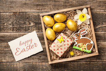 Canvas Print - Happy Easter card