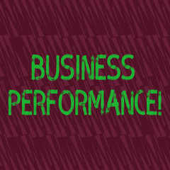 Fototapete - Conceptual hand writing showing Business Perforanalysisce. Concept meaning determining how the business can reach better its goals Seamless Isosceles Triangle Maroon Tone in Abstract Pattern