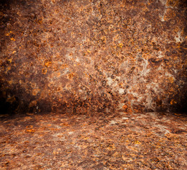 Background texture of Rusted steel