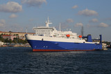 Fototapeta Krajobraz - Roro Ship in Port