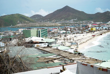 Philipbsburg St.Maarten, Hurricane Irma Causes Damage To The Island Of St.maarten 