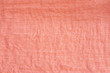 Coral colored voile fabric