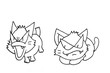 © ヴィダル - 猫の塗り絵