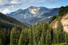 The Scenic Beauty Of The Colorado Rocky Mountains. Lizzard Head Wilderness