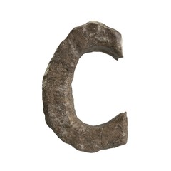 Fototapete - Hi Resolution A-Z Stone Texture Text Series For Sort By Up to you	