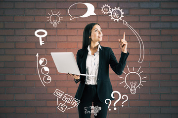 Poster - Success and market concept