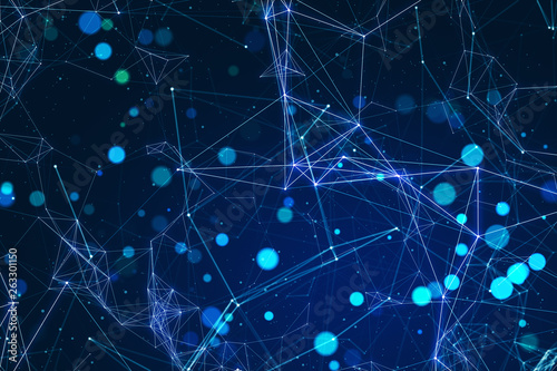 Creative polygonal background