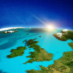 Wall Mural - united kingdom and ireland