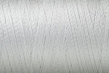 Thread texture white color macro background